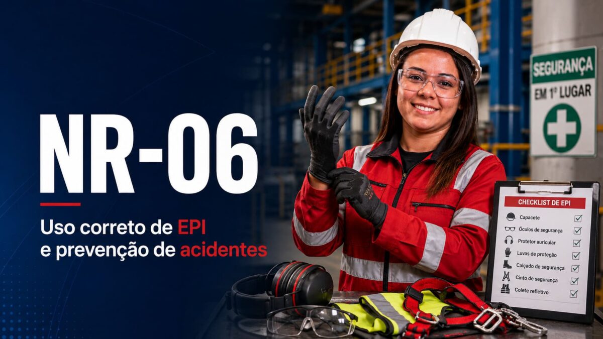 Trabalhadores utilizando corretamente equipamentos de proteção individual