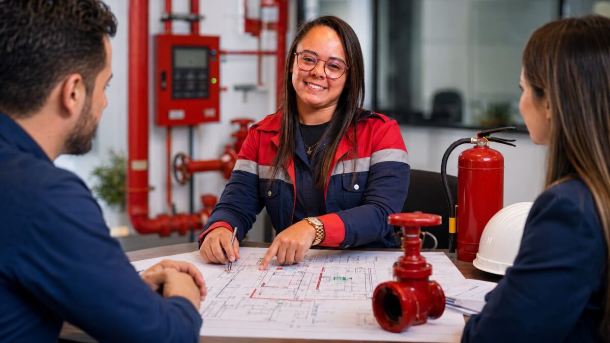 Projeto técnico de prevenção e combate a incêndio para regularização de edificações
